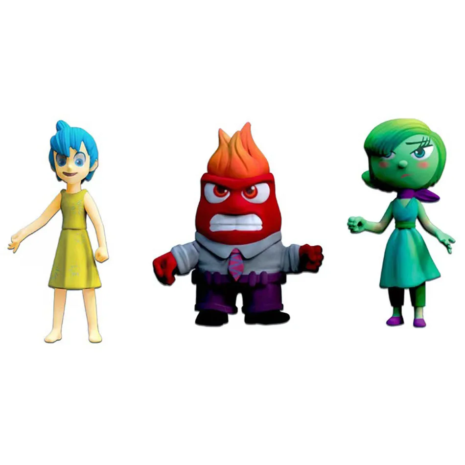 لعبة للأطفال من الداخل ، الغضب ، دمية الحركة ، الكعكة ، الديكور ، زخرفة المكتب ، هدية عيد الميلاد ، 6 ، مجموعة #2