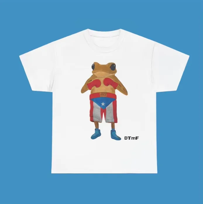 Camiseta Gráfica Unisex Bad Bunny DTMF & Sapo Concho 2026, Nueva Camiseta Holgada de Manga Corta para Verano, Estilo Y2K Hip Hop, Ropa Urbana para Hombre