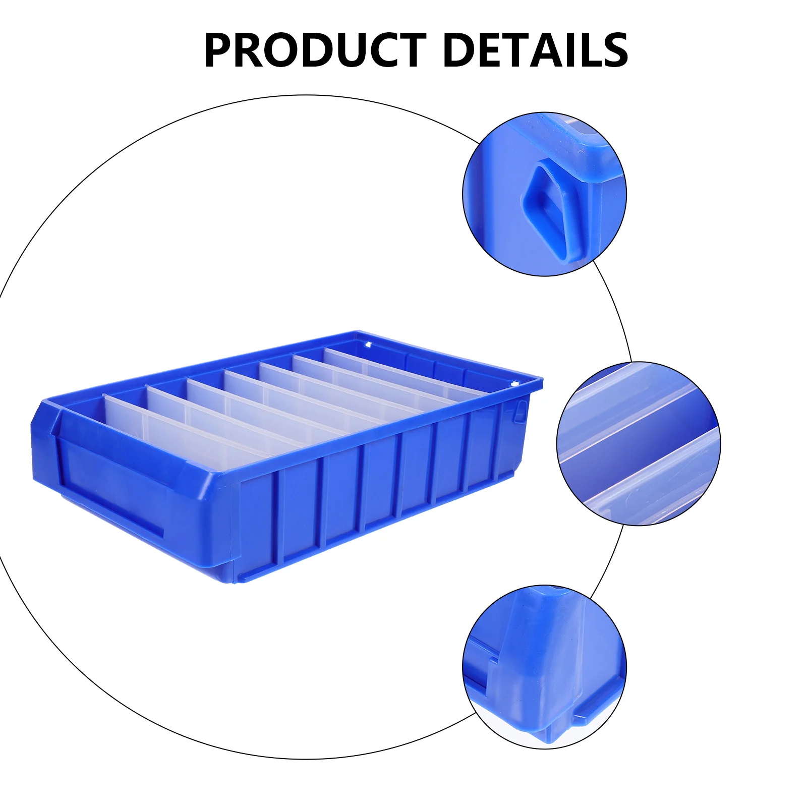 Screw Storage Box Heavy Duty Plastic Parts Organizer Tool Case For Sorting Tool Storage Box