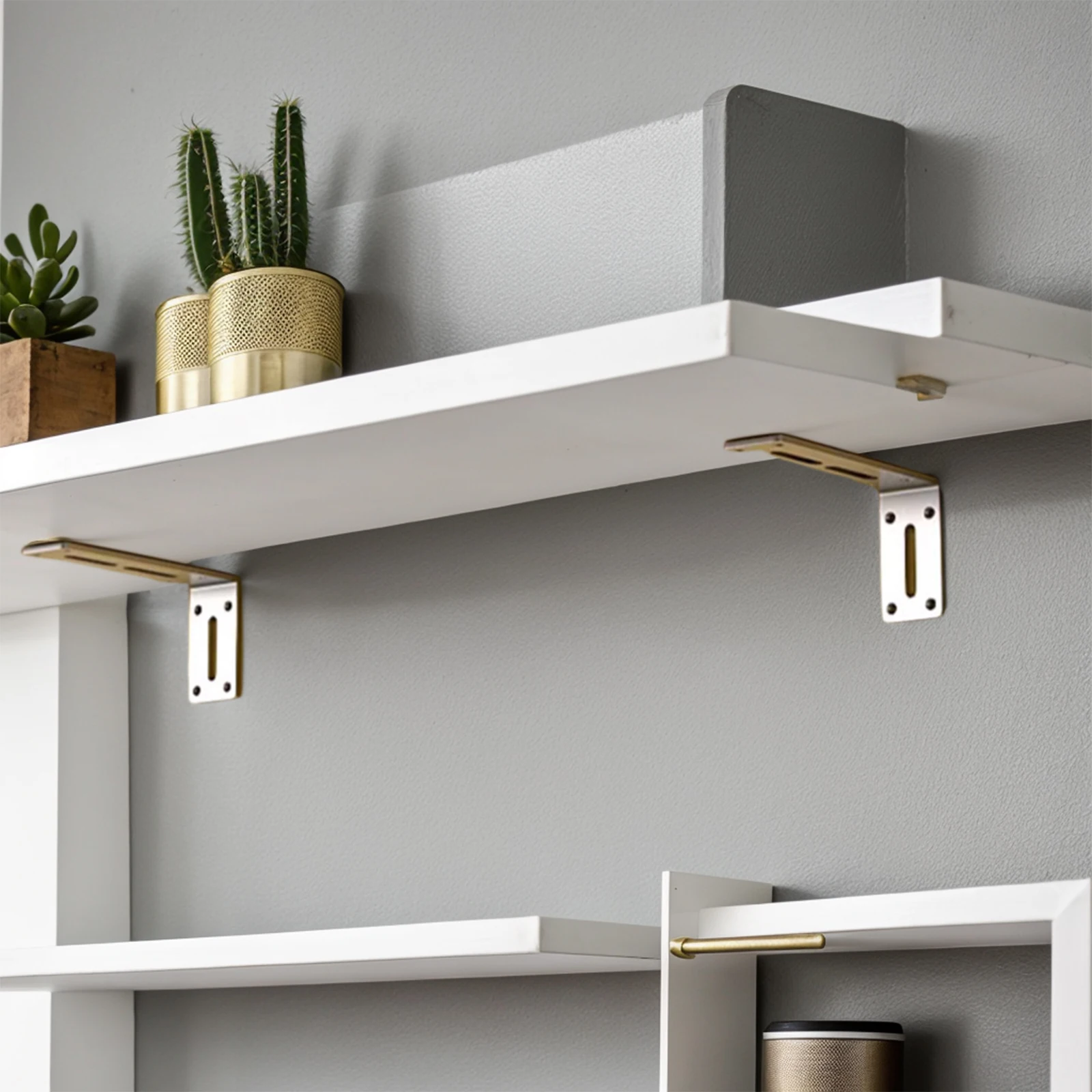 مثبتات زاوية قوس فضي سهل التركيب زاوية قائمة 90 درجة لتعزيز وصلات الأجهزة المفاصل