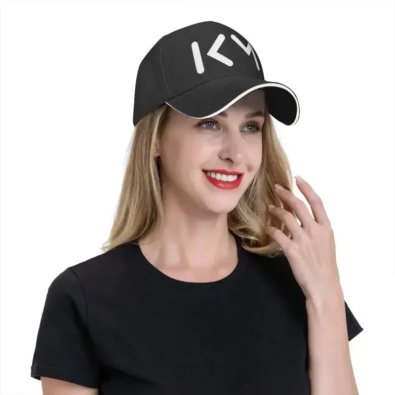 Gorra de béisbol de fútbol para hombre y mujer, gorro ajustable de moda KM Mbappes, ropa de calle deportiva para protección solar, Primavera