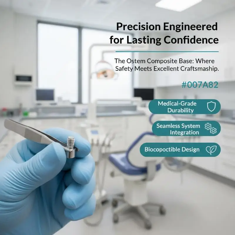 【Y】Osstem Multi-Unit Titanium Base Abutment CAD/CAM Grade 5 Ti-Base High Precision Implant Restoration For Dental Clinics & Labs