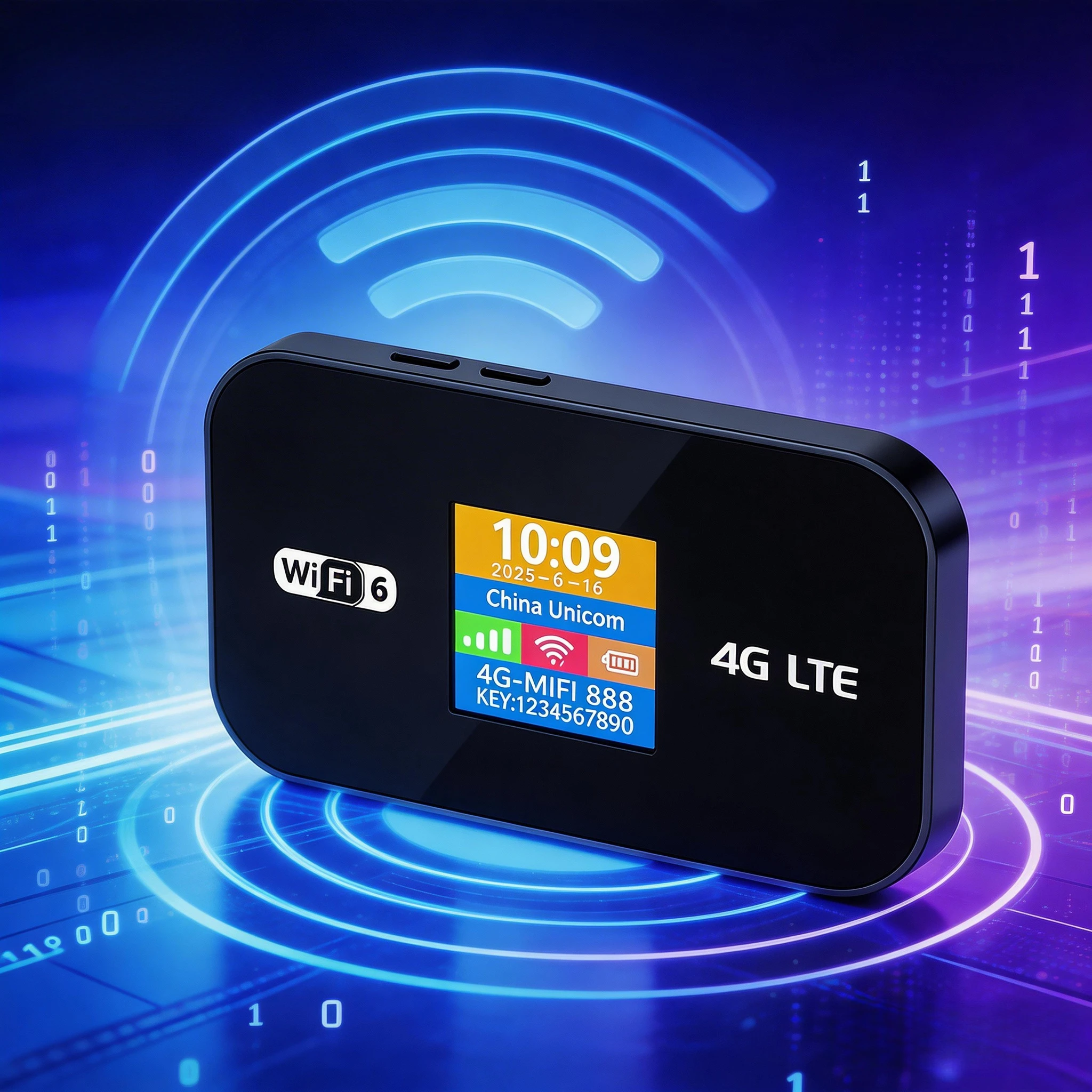 Router WIFI Móvil 4G 2026, 300Mbps, Punto de Acceso WIFI 4G LTE Portátil, Router Inalámbrico con Ranura para Tarjeta SIM para Usuarios de Automóviles