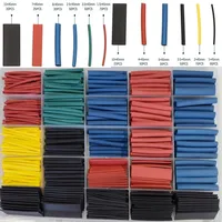 560PCS Heat Shrink Tube Thermoresistant Heat-shrink Tubing Wrapping Kit Electrical Connection Wire Cable Insulation Sleeving