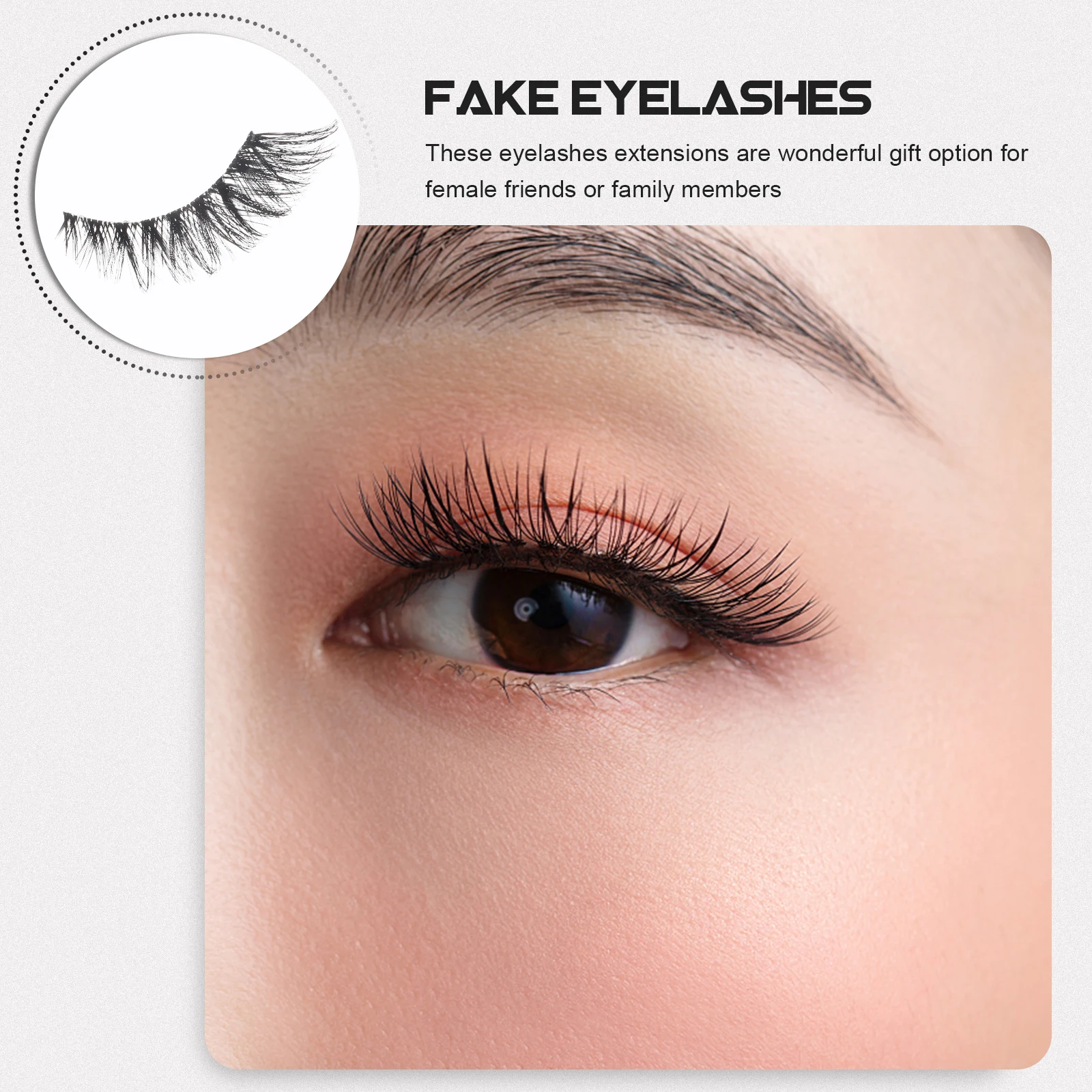 

Fake Eyelashes Bulk Natural Manga False Reusable Extensions Light Weight Comfortable Easy Use Classic Fashion Party Gift