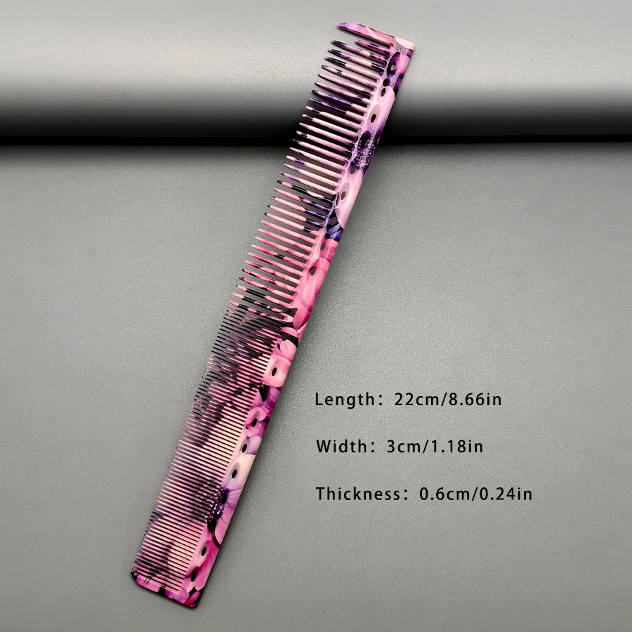 6-teiliges Friseur-Kammset, professionelles Kammset für Friseure, Haarkämme für Männer und Frauen, Unisex, geeignet für alle Haartypen, Styling für langes und kurzes Haar, Friseur-Kammset, unverzichtbares Salon-Haarsty – Detail 6