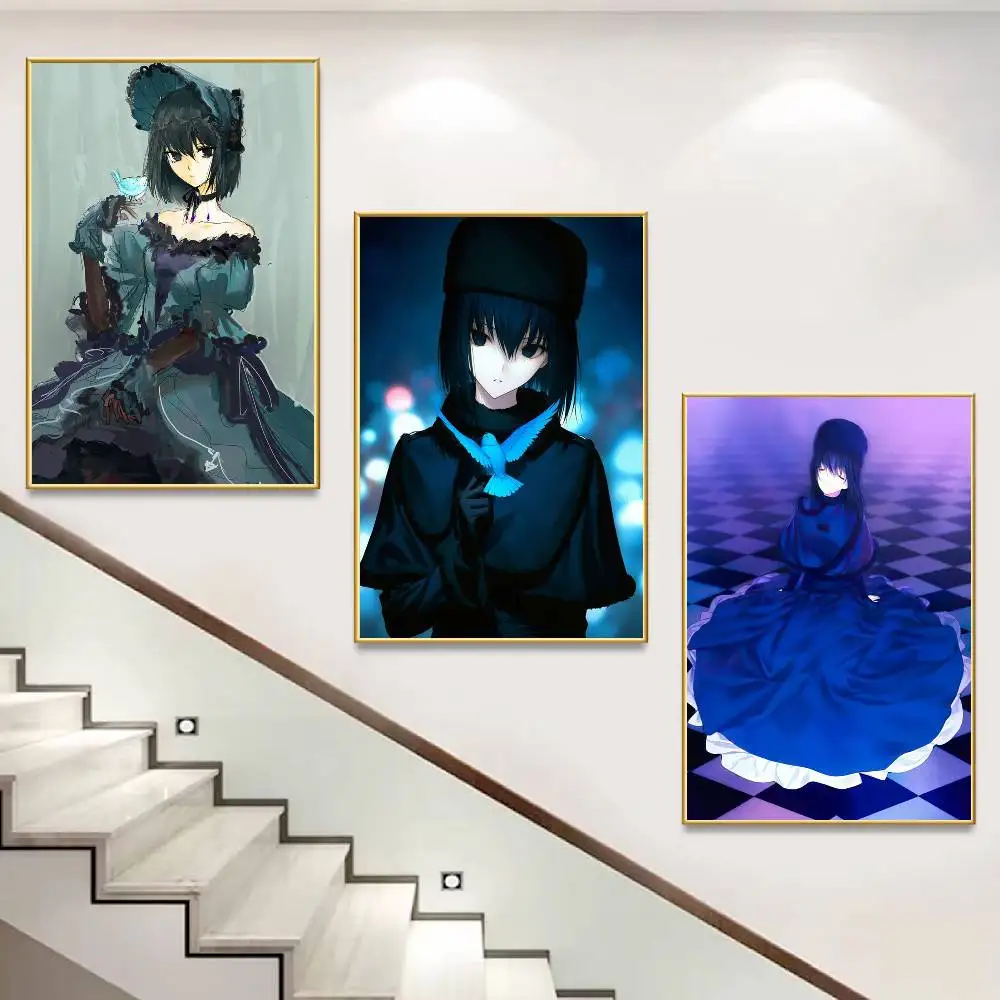 K-Kuonji Alice M-mahou tsukai no yoru Waterproof Self-adhesive HD Poster Wall Sticker Home Decor Gift