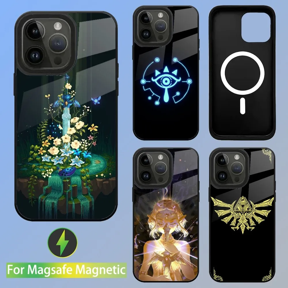 Game Z-ZeldaS for the Legend Phone Case For iPhone 16,15,14,13,12,11,Plus,Pro,Max Mini Magsafe Magnetic Wireless Charging