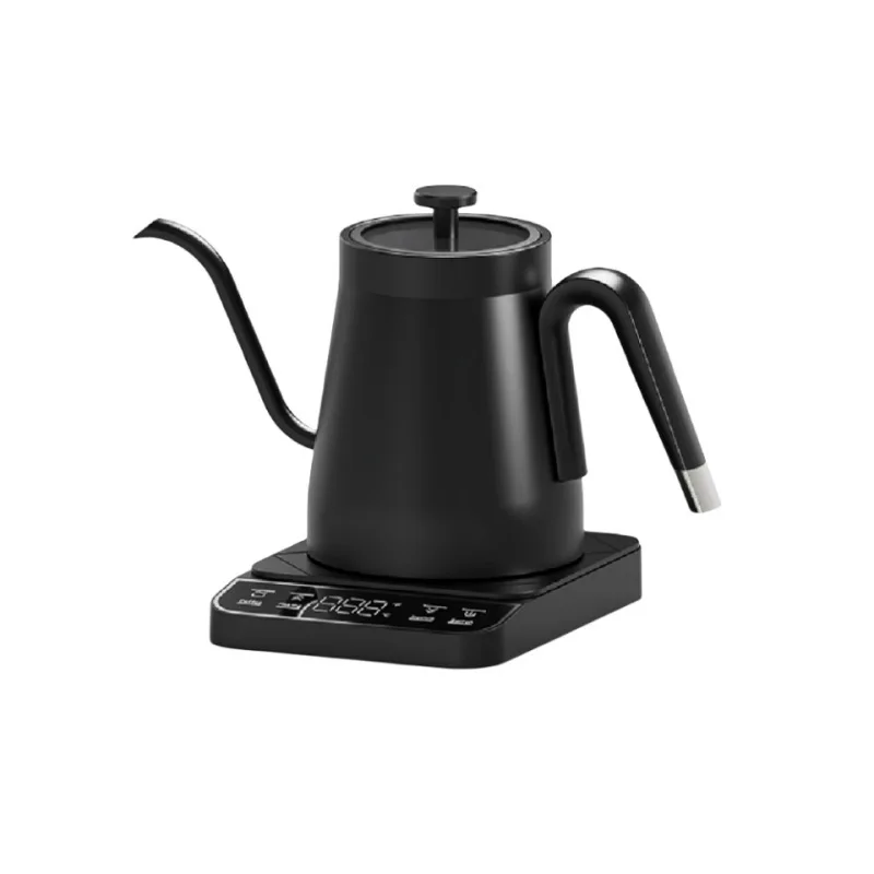 800ml Gooseneck Electric Kettle Jug Hand Brew Coffee Pot Thermo Pot Temperature-Control Heating Water Bottle Smart Teapot