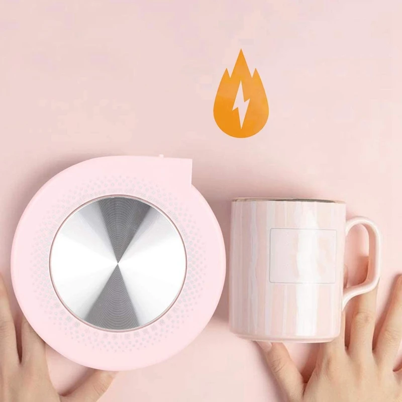 Alfombrilla calefactora para tazas AD-Cup, calentador de café para escritorio en casa, calentador caliente de temperatura USB, almohadilla aislante, placa calefactora de posavasos