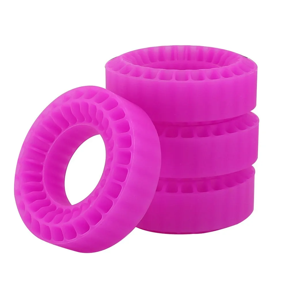 

1.0'' Tires Inserts Soft Silicone Rubber Insert Foams 55mm Waterproof for 1/18 1/24 RC Crawler Car TRX4M SCX24 FCX24