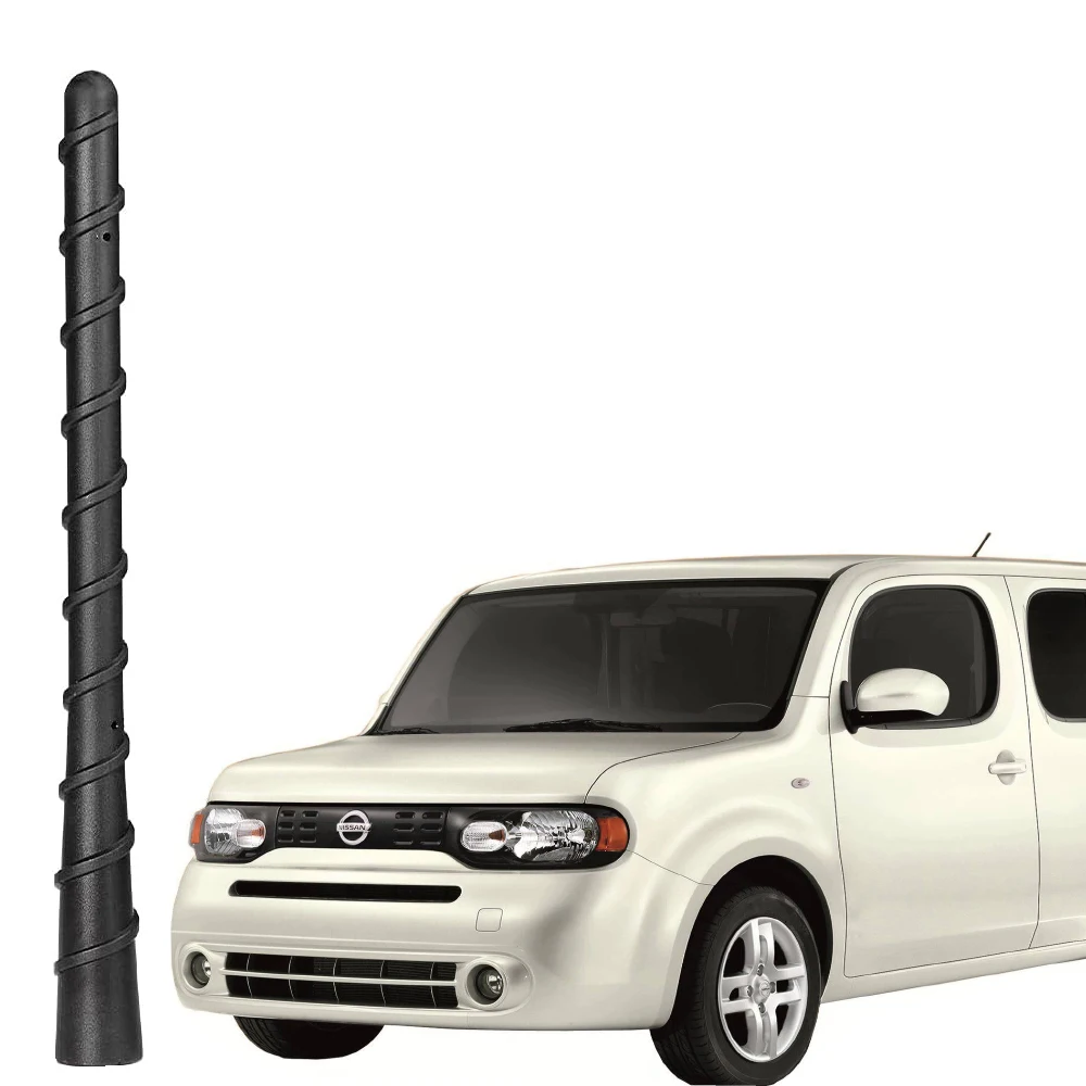 

​7.2-Inch Rubber Car Antenna Fits Nissan Cube Am/Fm Roof Mast- Easy Install 2018 2017 2016 2015 2014 2013 2012 2011 2010-1998