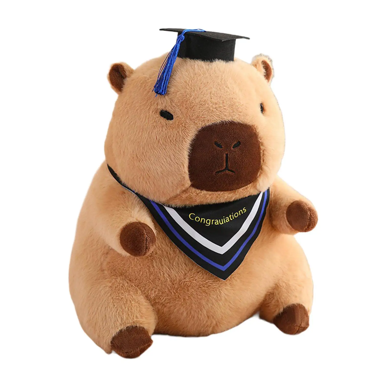 Capybara Plush Toy Comfortable Kids Room Decor Capybara Stuffed Toy for Kids