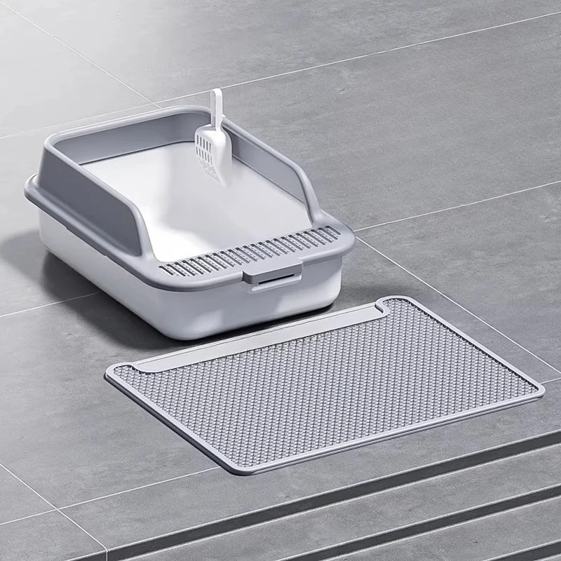 

Stainless cat Litter Box Open-ended Accessories Toilet Litter Box Sandbox Training Defecation Areneros Para Gatos Home Items