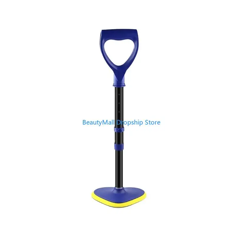 40JD Indoor Low Seating Support Aid with Height Stable Triangular Base and Easy Grip Handle for Older Adults