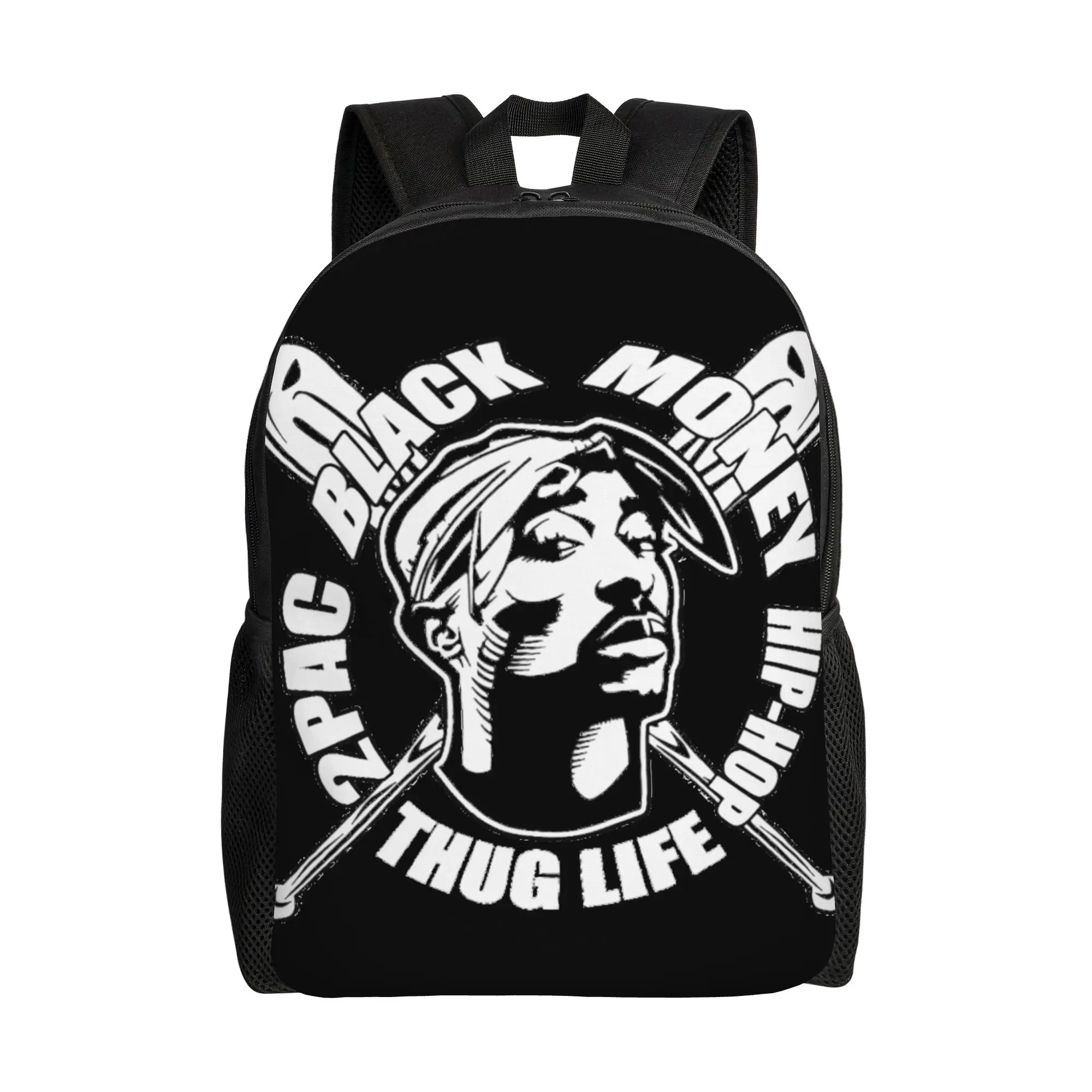 

Модный рюкзак 2Pac Amaru Shakur Tupac, прочный студенческий рюкзак для походов и путешествий, дневной рюкзак для мужчин и женщин, сумка через плечо для ноутбука