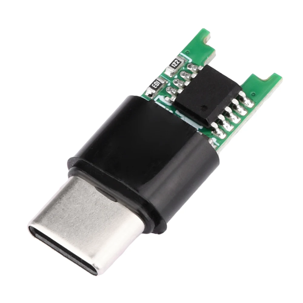 Fast Charge PD/QC Decoy Board 9V 12V 15V 20V PD Decoy module PD 2 3.0 DC Trigger Cable USB Type-C Male Plug Charge Connector