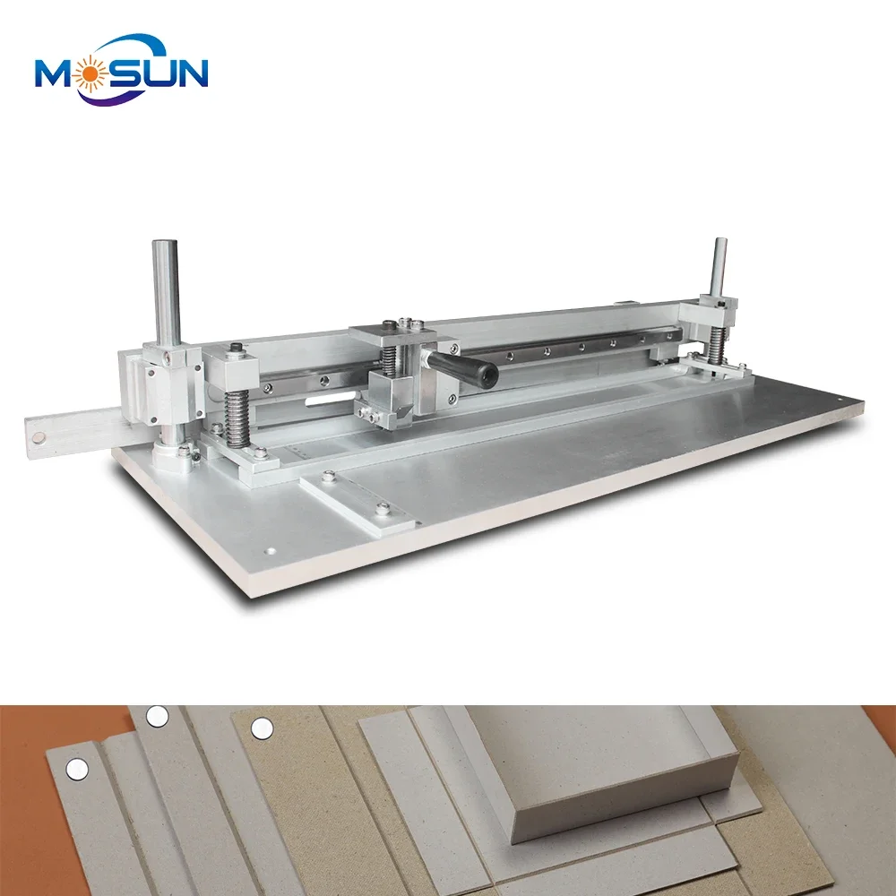 

MSKC-600 Paper Cardboard V Grooving Machine Rigid Box Machine Groove Cutting Machine