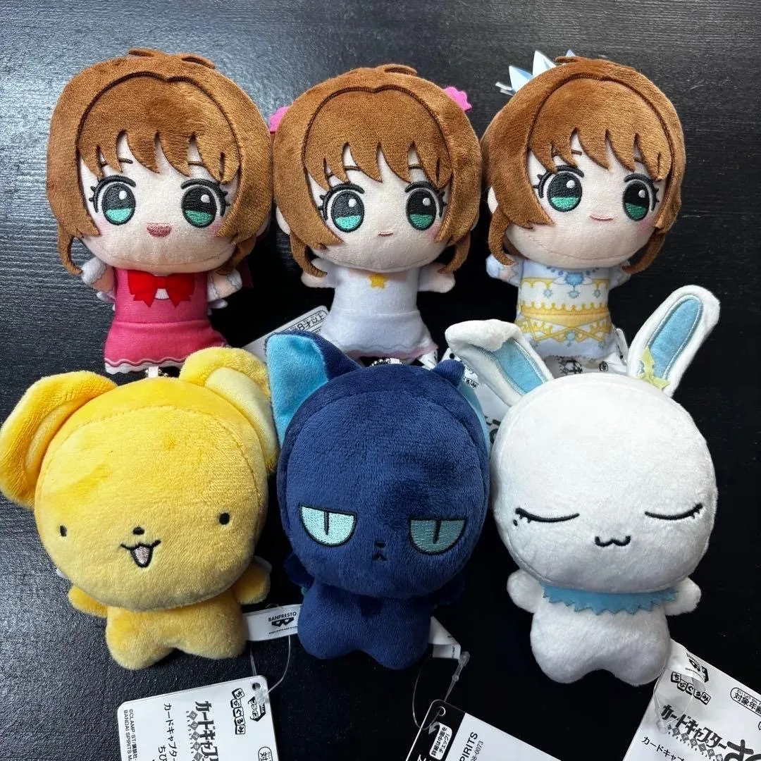 Оригинальный брелок Bandai Banpresto Cardcaptor Sakura Chibi Gurumi Vol1, аниме-аксессуар, подвеска, коллекционный сувенир, подарок.
