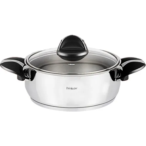 Fortress Uranus 24 cm Black Oblate Steel Cookware