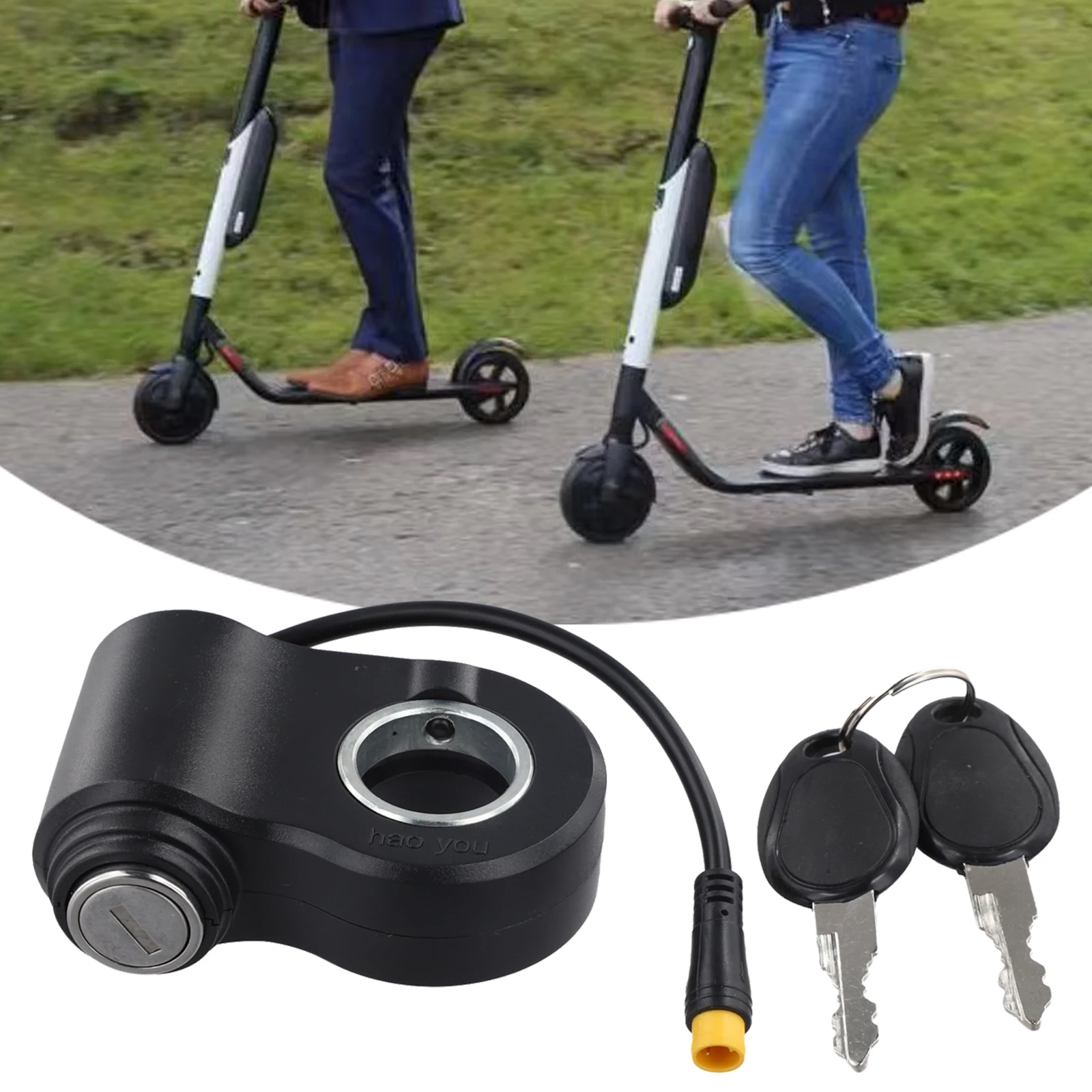 

Scooter Throttle Control 3-Pin Accelerator Assembly Enhanced Safety Features Package Includes 1 Throttle Switch