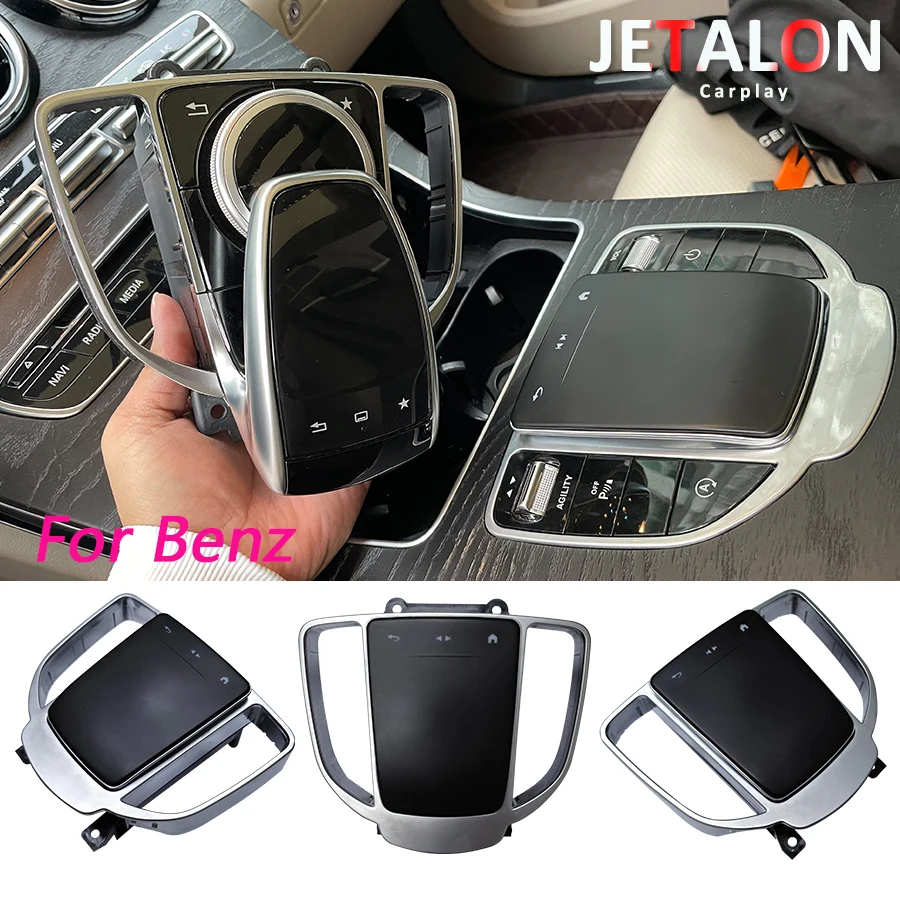 Benz Car Accessories Touch Control Panel For Mercedes Benz C Class W205 2015-2018 GLC X253 2016-2019 E Class W213 2016-2018