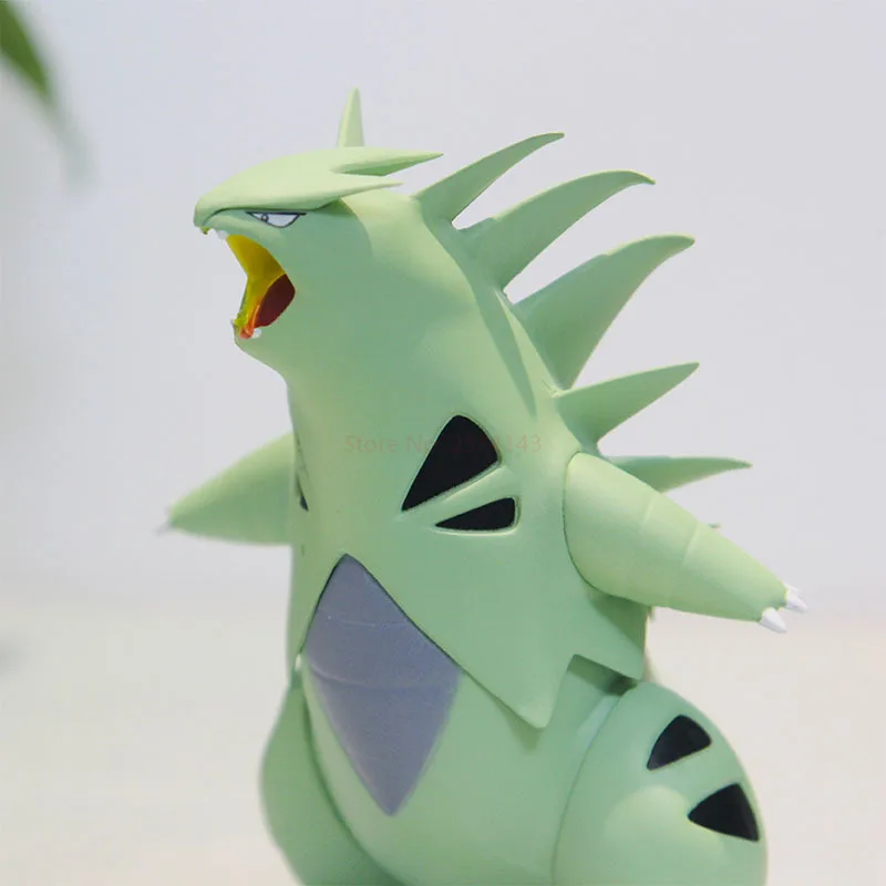 Pokemon Anime Figure Tyranitar Figures Peripheral 11cm PVC GK Statue Model Collectible Desktop Decoration Children Toys Gifts