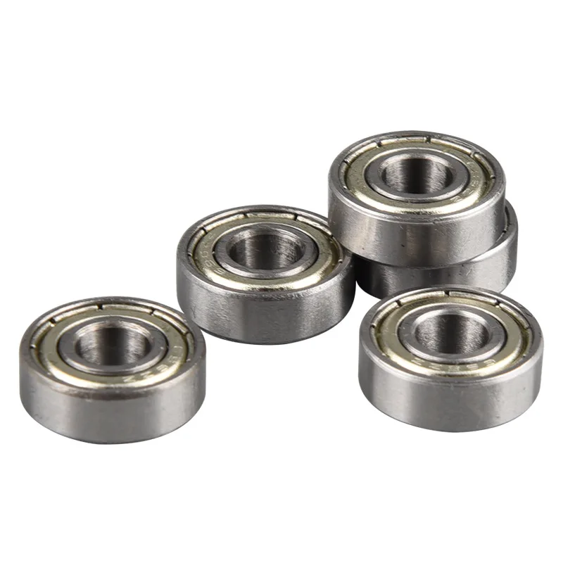 10Pcs/Set 688zz Metal Ball Bearings Set Sealed Deep Groove Radial Ball Bearing for Skateboard Scooter 3D Printers 8 x 16 x 5mm