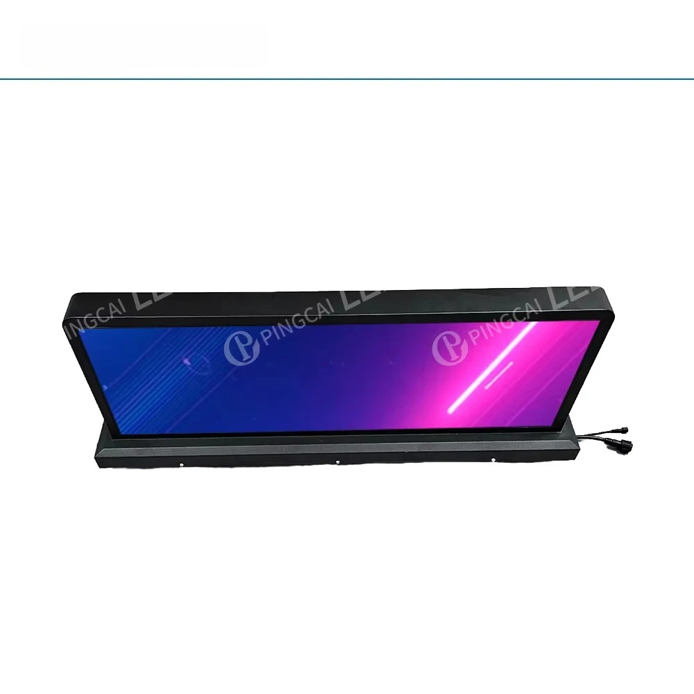 

Hot selling:Wireless Led Taxi Roof Top Light Double Sides Outdoor Full Color P5 Waterproof Car Roof Board Taxi Top Led Display S