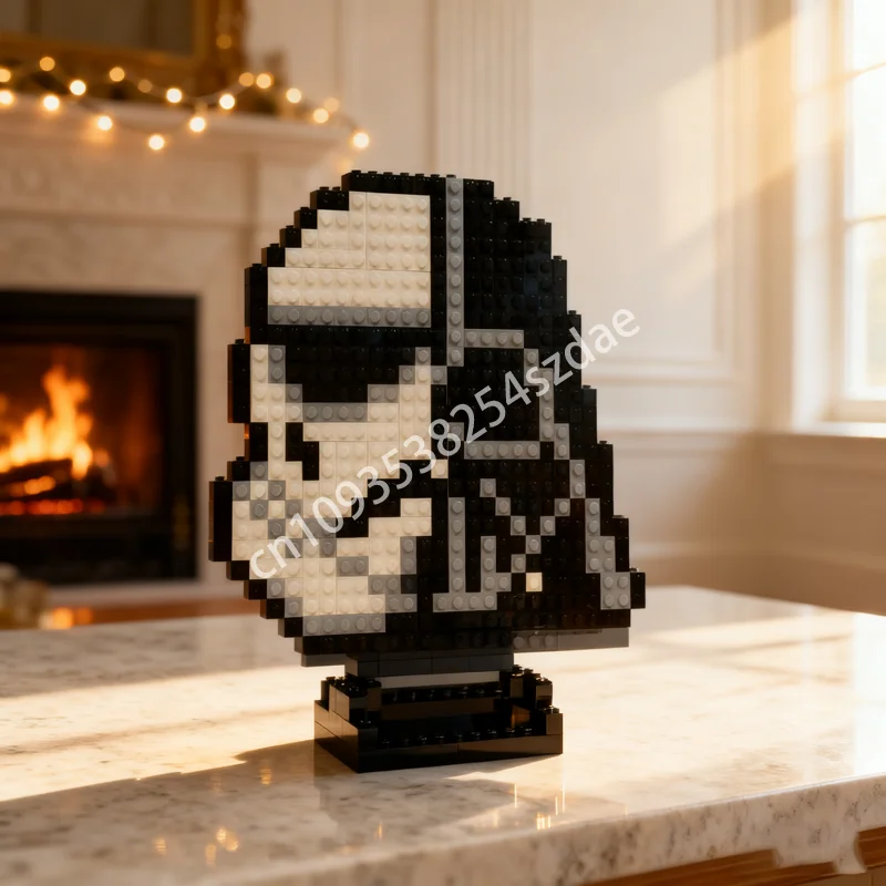 

238 шт. MOC Master N Слуга, художественная модель, строительные блоки, строительная сборная игрушка, сделай сам, креативный кирпич, рождественские подарки на день рождения