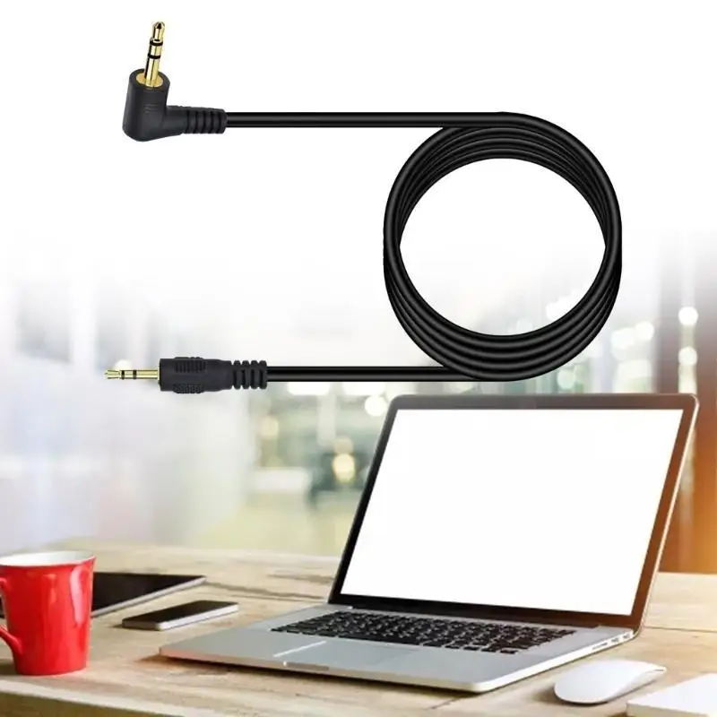F62C 2.5mm Headset Cable Male to Male Subminiature Headset Wire Cord for Smartphones