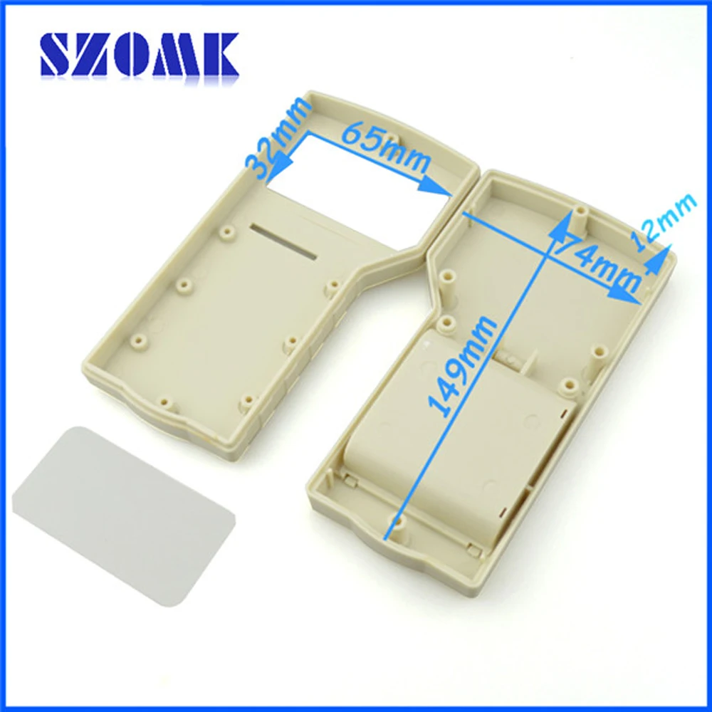 szomk plastic project enclosure electronic case (1Pcs) 155*80*25mm 4 x AA battery holder instrument enclosure diy electronic box