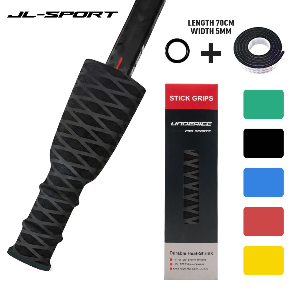 

Лента для хоккея с шайбой, термоусадочная нескользящая лента для хоккея с шайбой, 5 цветов для бадминтона, уличные хоккейные тренировочные аксессуары