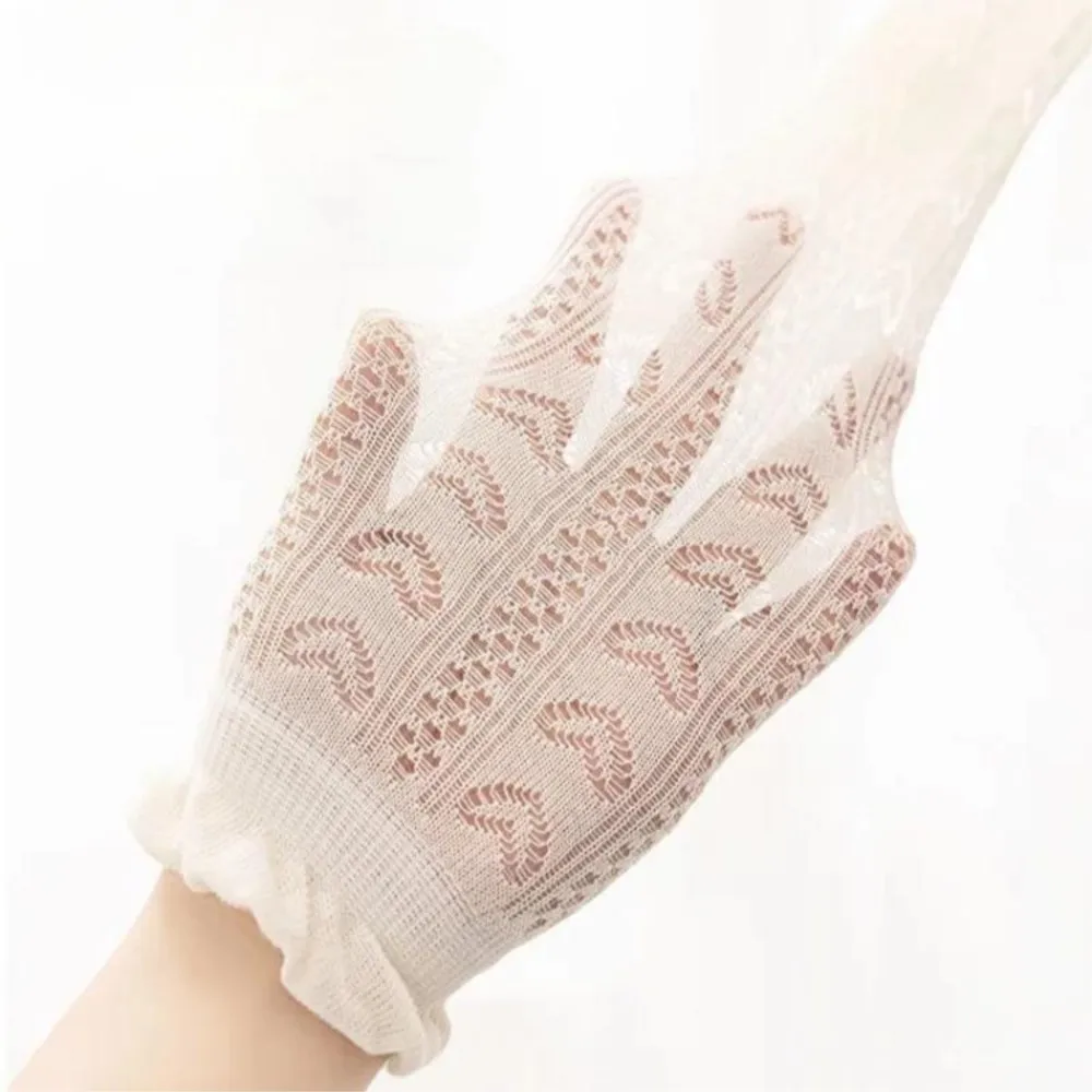 Girls Long Tube Lace Stockings Sweet Bow Jacquard Pattern Mesh Sock Baby Girl Ballet Fishing Net Frilly Socks Lolita Leggings