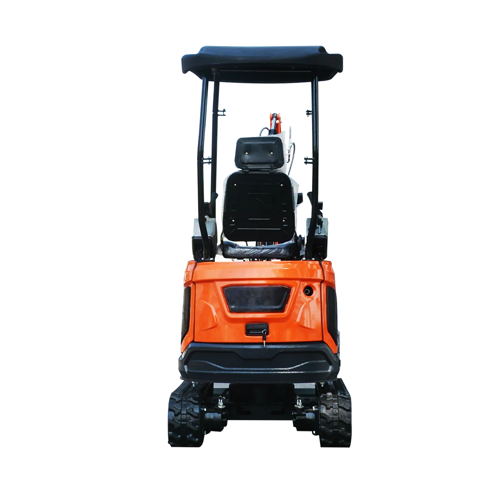 Excavator mini tipe crawler Epa untuk penggunaan di kebun keluarga, excavator mekanis dijual