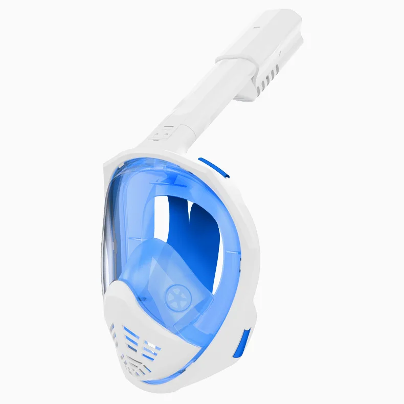 Source Factory Складные очки для подводного плавания для взрослых Маска для дайвинга Полностью сухая маска для плавания Дышащая и защита от удушья