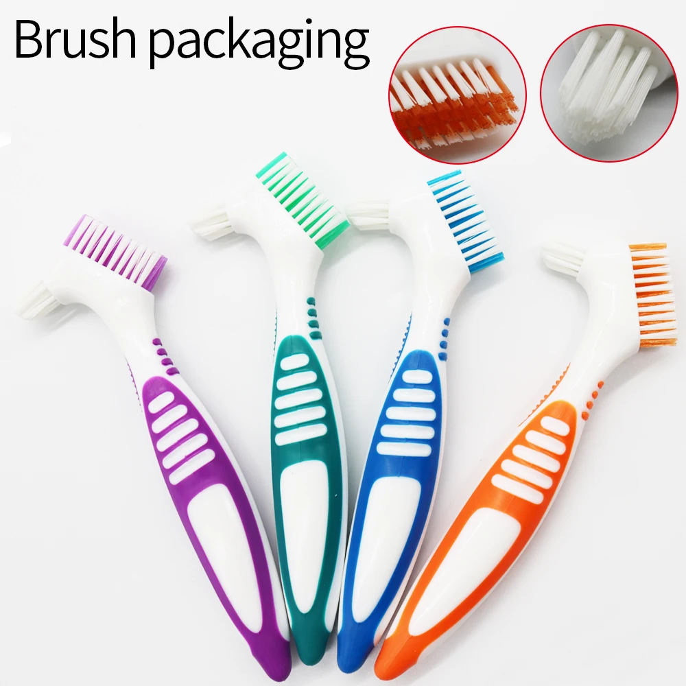 

Multi-Layered Bristles Denture Cleaning False Teeth Brush Oral Care