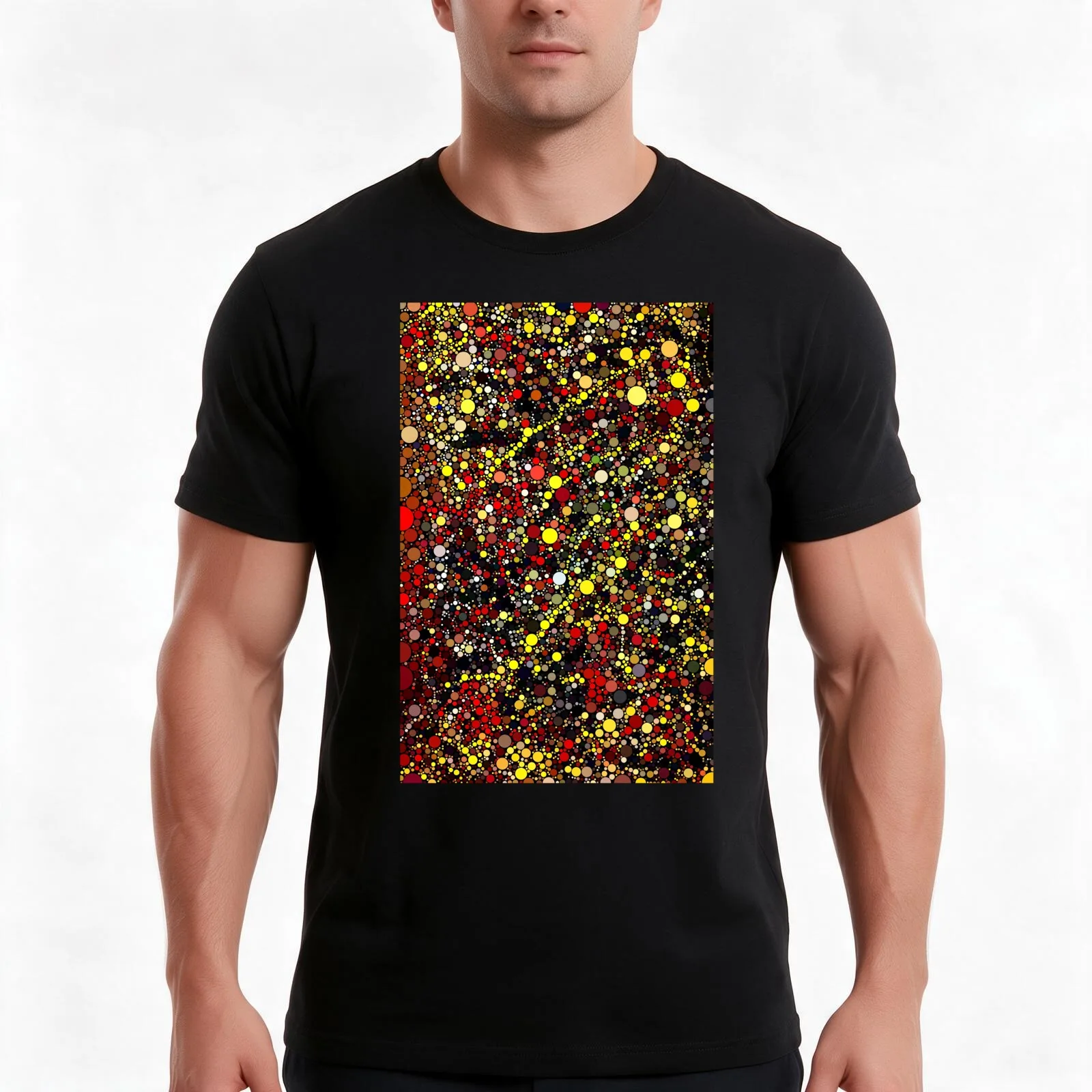 Bubble Pollock T-Shirt Summer Casual Cotton Tee Oversized Streetwear Tops Vintage Graphic Print Loose Fit Short Sleeve
