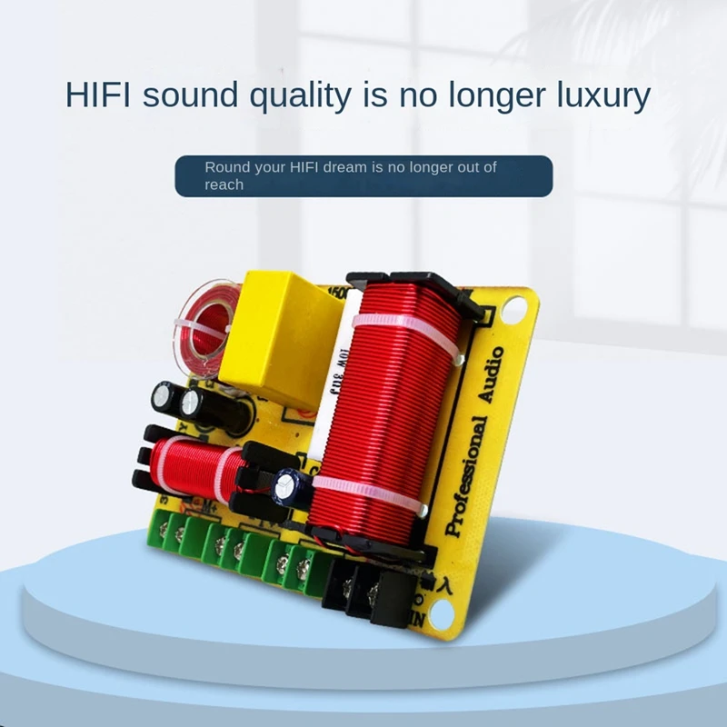 3 Way Speaker Frequency Divider 300W Hifi Crossover Filter Frequency Distributor For DIY Home Speaker Modification