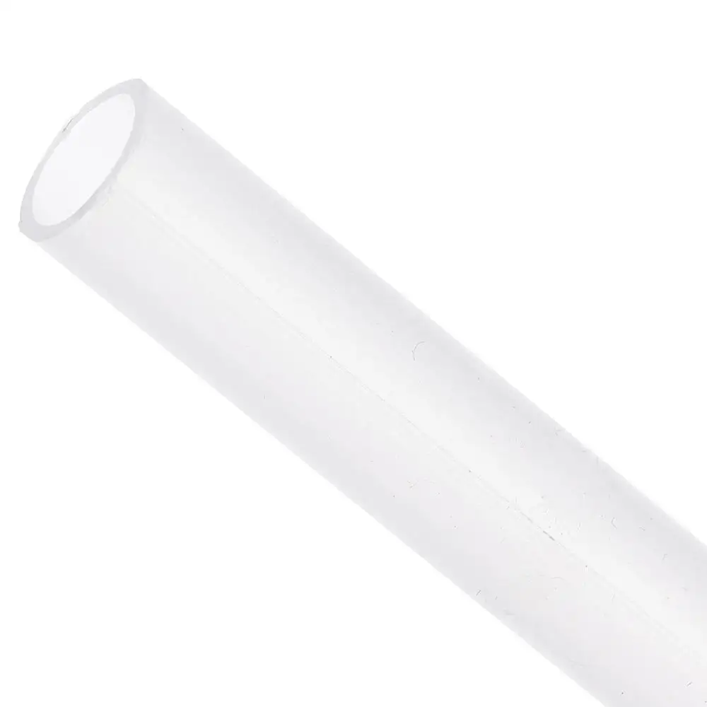 10Pcs 500mm Length Clear Rigid Tubing Transparent Pipe Fittings Plastic Polycarbonate Tube Water Cooling System, Plumbing