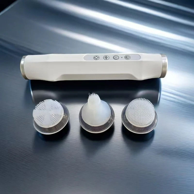 3 in 1 Portable Silicone Facial Cleansing Brush Kit Water Oxygen Beauty Device