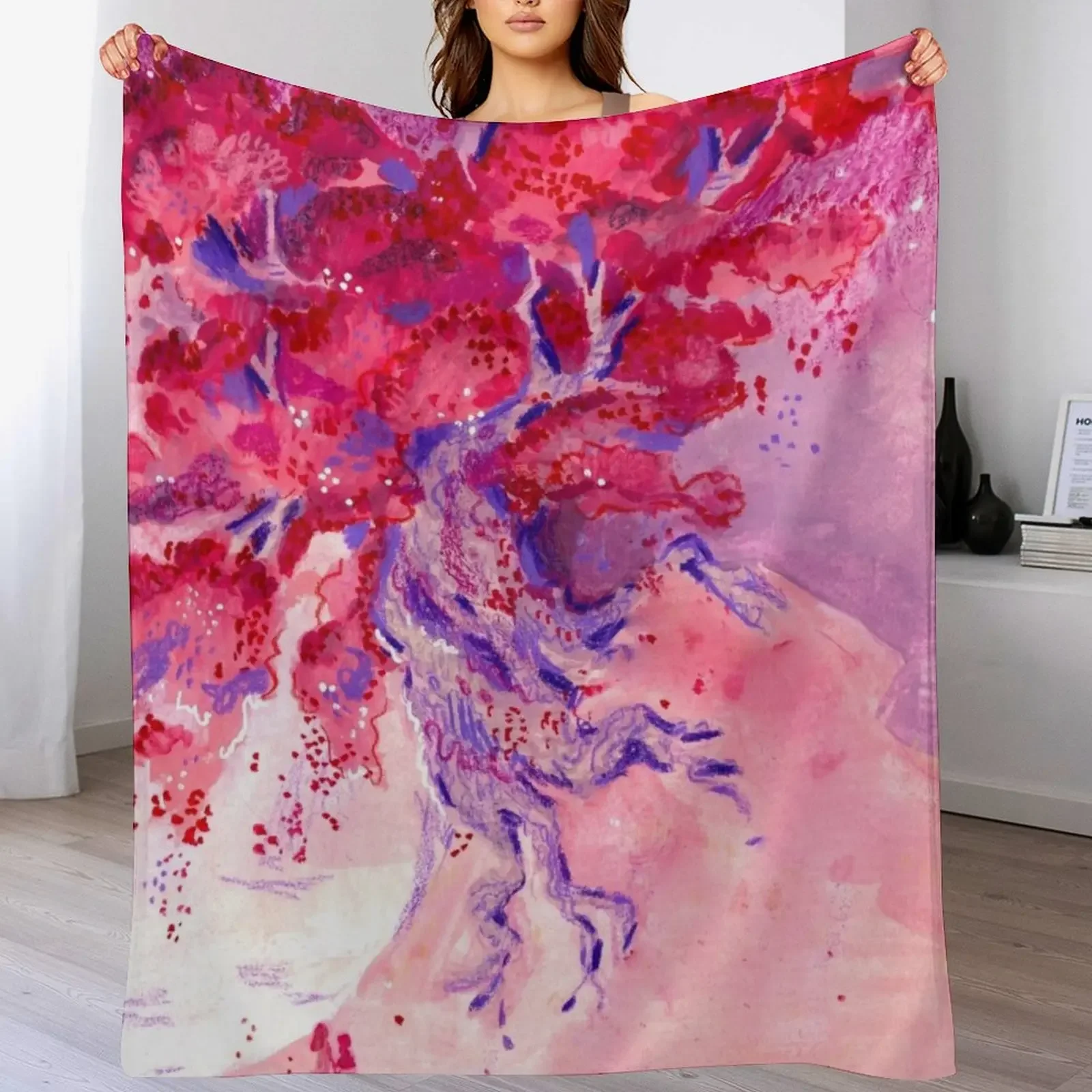

Calla's Panakes Tree - Keeper Of The Lost Cities Throw Blanket Reusable Durable Soft Blanket for All Seasons