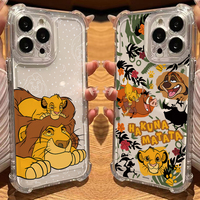Lion King Simba Phone Case for Samsung Galaxy A73 A56 A55 A54 A53 A52 A51 A50 A33 A32 A23 A13 4G 5G Soft Shockproof Clear Cover
