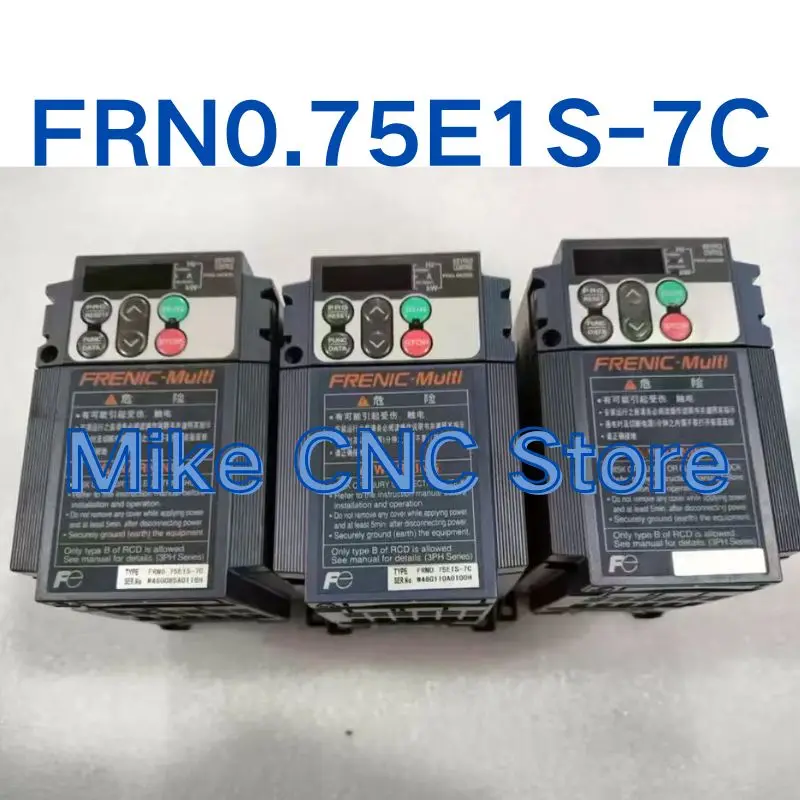 Second hand FRN0.75E1S-7C inverter tested OK and shipped quickly