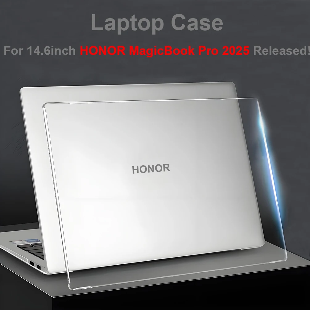 Image of Laptop-Hülle für HONOR MagicBook Pro 14 2025, 14,6 Zoll, Kristall- und matte PC-Abdeckung für MagicBook Pro14, Notebook, schützende Hartschale