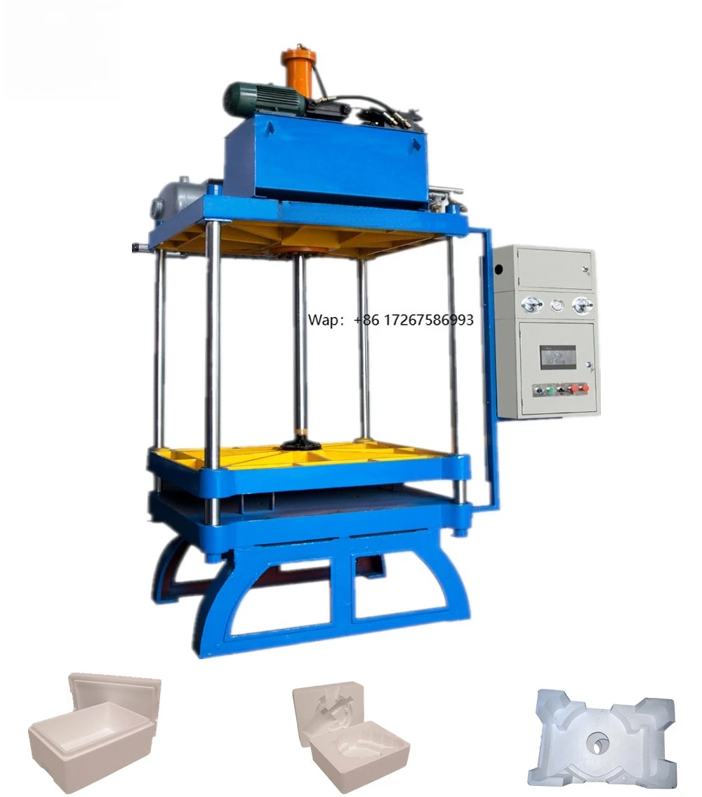 EPS Machine Manufacturer Sales Semi-auto Eps Foam Fish Box Making Machine Polystyrene Foam Package Production Line