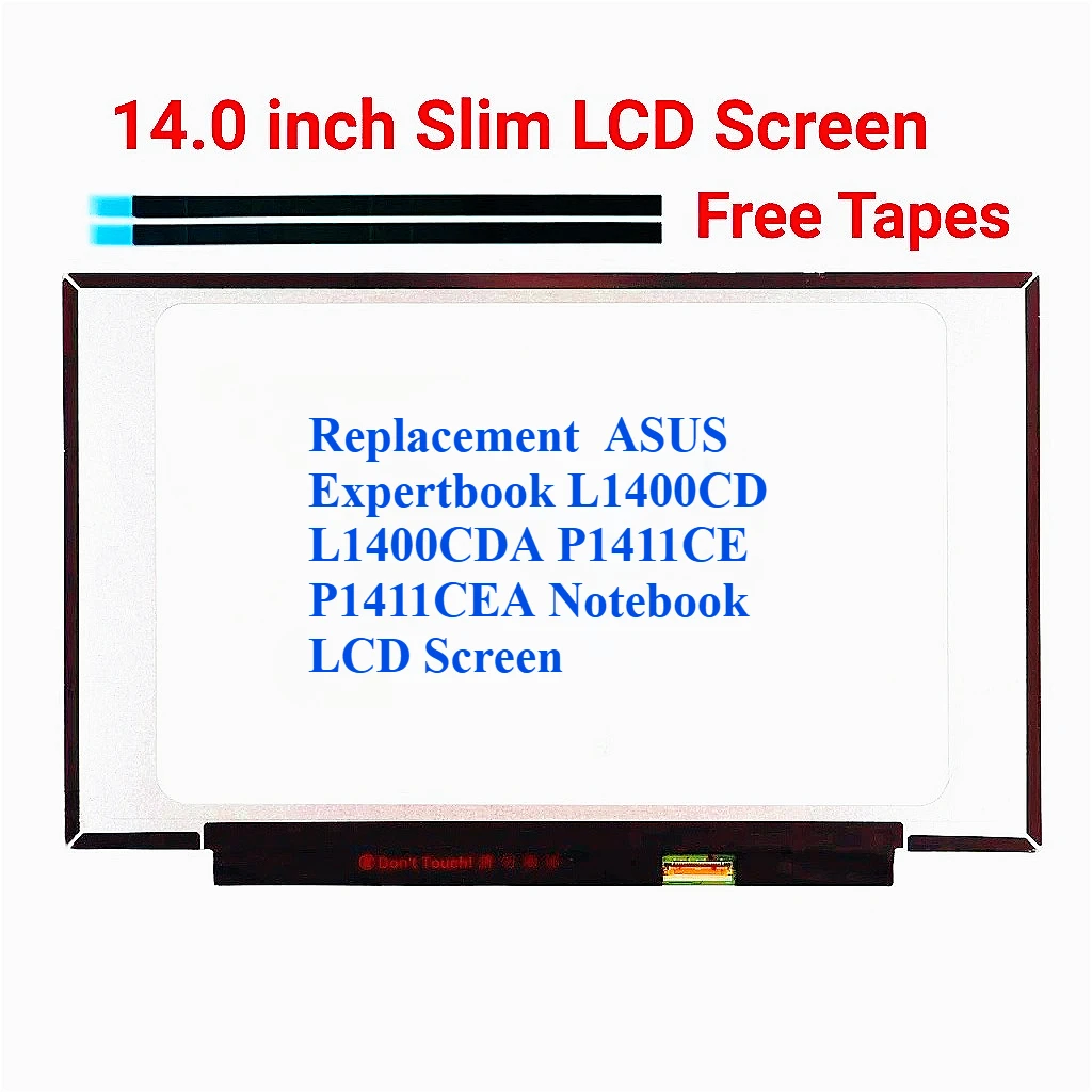 

For ASUS Expertbook L1400CD L1400CDA P1411CE P1411CEA laptop LCD LED screen matrix FHD IPS 1920 * 1080