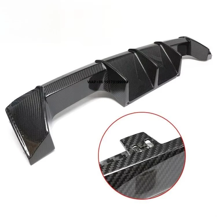

For M3 M4 Dry Carbon Surround G80 G82 G83 Carbon Fiber MP Rear Lip Kit Rear Spoiler Hot Sale