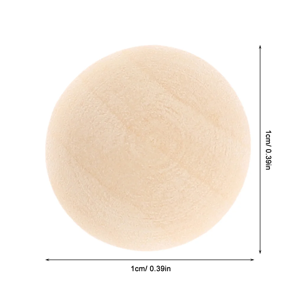 Деревянные бусины-полусферы, мини-бусины, половина для поделок, свободные ювелирные шары, незавершенные подвески