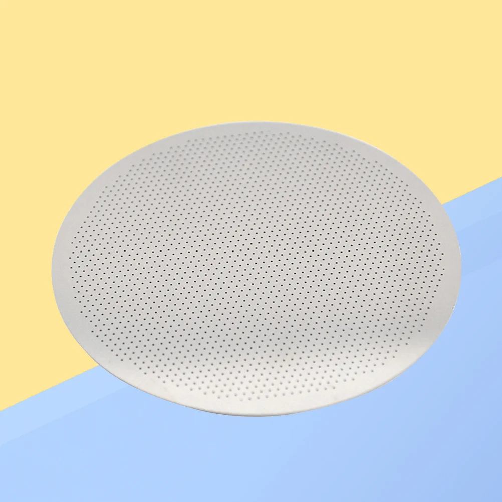 

Stainless Steel Coffee Metal Filter Reusable Anti-Rust Mesh Disk Easy Clean Coffee Maker Strainer Filter Screen Accessories